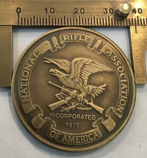 National Rifle Association NRA Moose Coin Medal 2