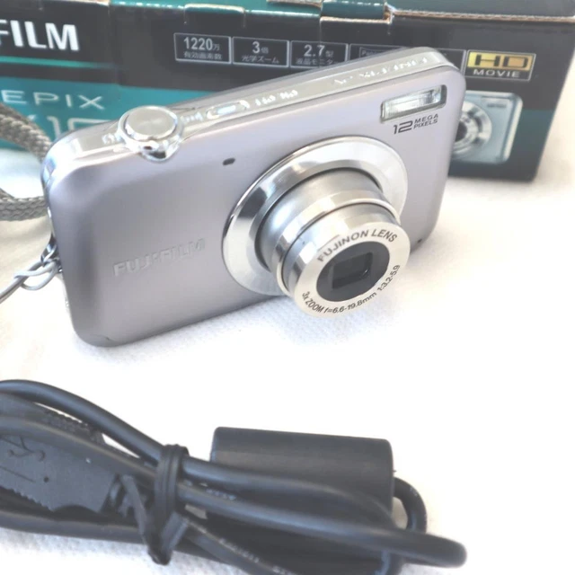 FUJIFILM FINEPIX JV100 Digital Camera Original Box Included Tested