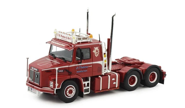 ANCIEN TEKNO (HOLLAND) SCANIA 141 SEMI-REMORQUE+2 CONTAINERS Hapag