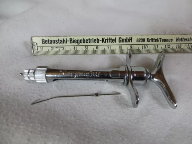 Carpule Deutsches Reich Dentalspritze Injektionsspritze Zylinderampullen Vintage 3