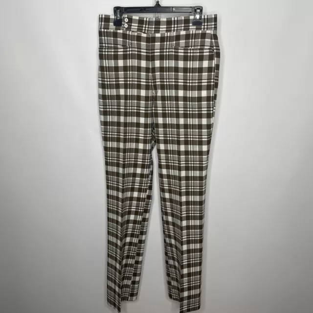 Pantalones de golf vintage años 60 TFANK marrones blancos a cuadros talla 31 x 34