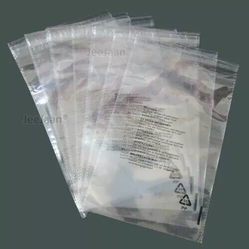 100 x Large 12x16" CLEAR Packaging PEEL & SEAL Cellophane Garment Apparel Bags