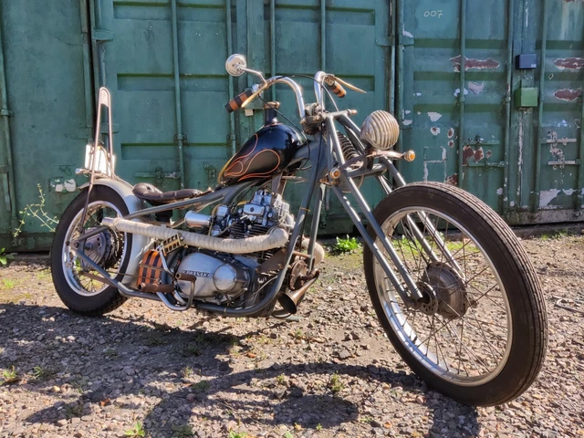 KAWASAKI Z400 CLASSIC Custom Chop Chopper Bobber Hardtail