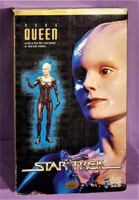 Star Trek First Contact BORG QUEEN Playmates Cold Cast 12 Inch Statue 1997