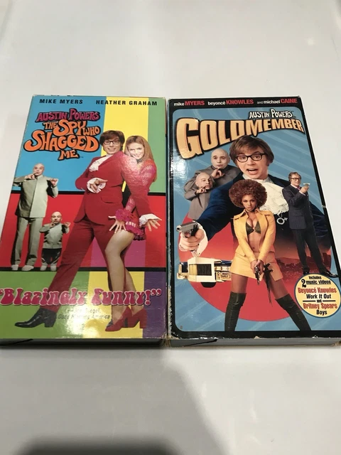 AUSTIN POWERS (VHS) Bundle : The Spy Who Shagged Me - Goldmember (Mike ...