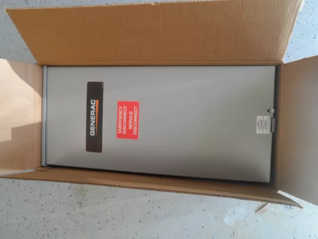 BRAND NEW Generac 10000011659  200 Amp Smart Switch TRANSFER SWITCH 2