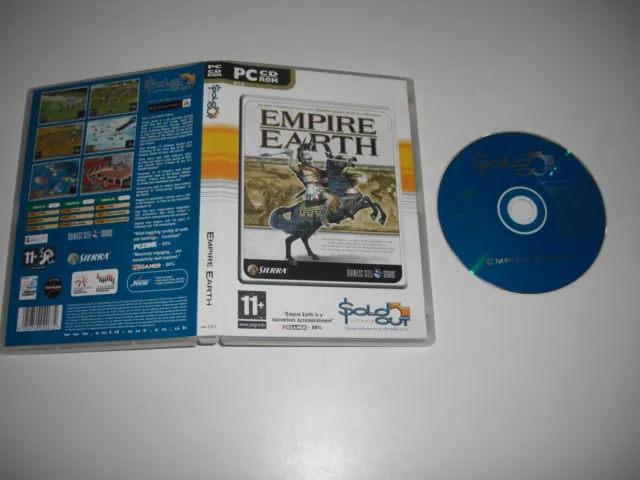 EMPIRE EARTH 1 Pc Cd Rom SO - RTS Strategy FAST DISPATCH