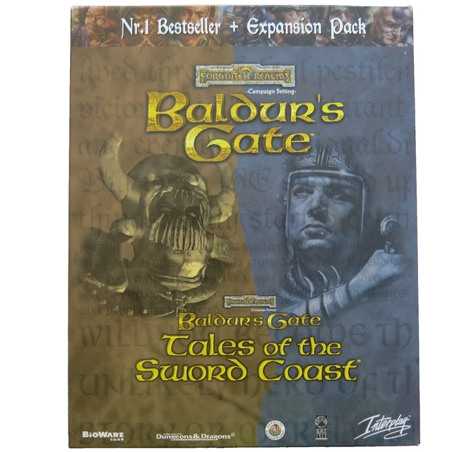 Big Box Collection: Baldur's Gate: Tales of the Sword Coast (1999, PC, DE Big Box Collection: Baldur's Gate: Tales of the Sword Coast (1999, PC, DE