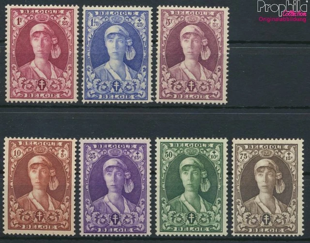 Belgique 315-321 (complète edition) neuf avec gomme originale 1931 la (9349643