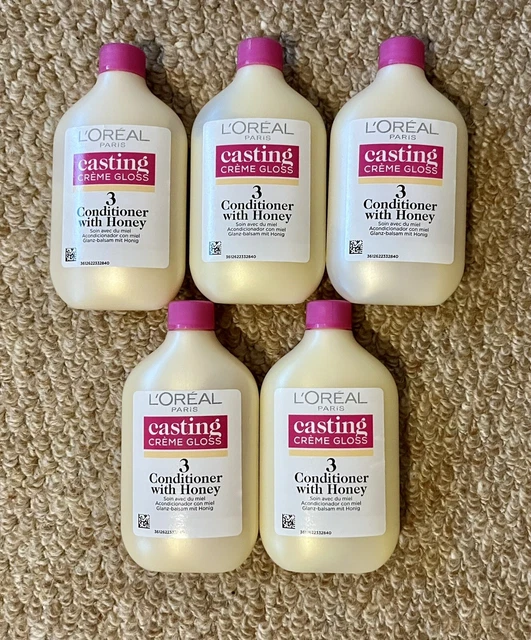 L’ORÉAL CASTING CRÈME Gloss Conditioner With Honey 5 X 60ml £17.99 ...
