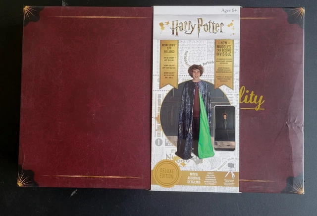 HARRY POTTER INVISIBILITY Cloak Deluxe Version tripod include