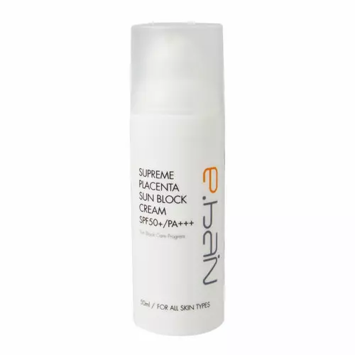 E.bain Waterproof Sunblock Cream SPF50+ PA+++, 50ml, 1 unit