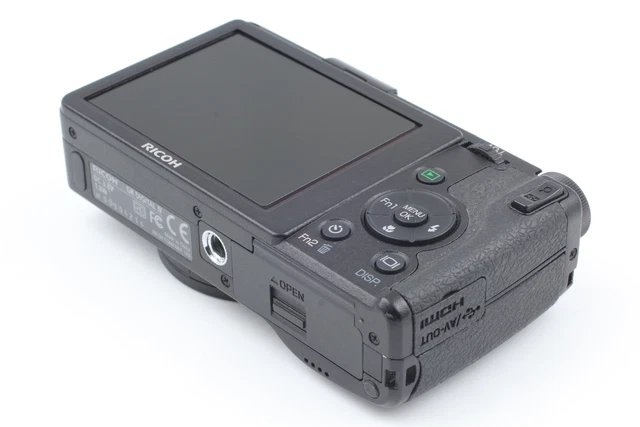 [Near MINT] RICOH GR DIGITAL IV 10.1 MP DIGITAL Camera Black body From JAPAN 10
