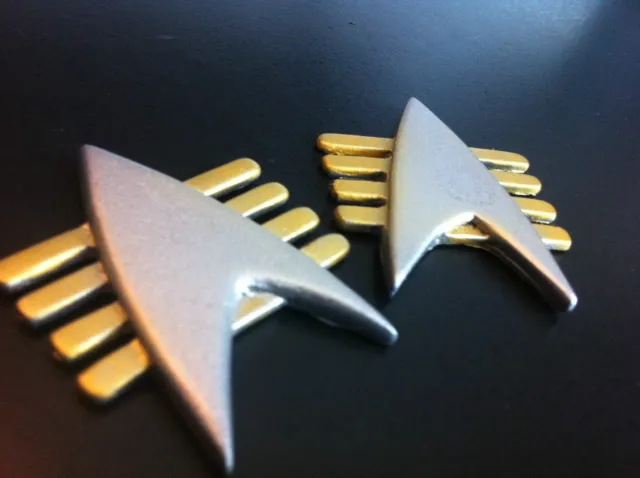 Star Trek TNG Future Imperfect Communicator Badge Prop/Replica