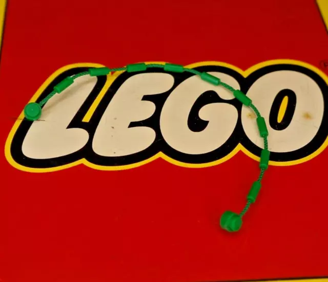 LEGO 63141 Green String with End Studs 21L overall with Rope Climbing Grips (16.