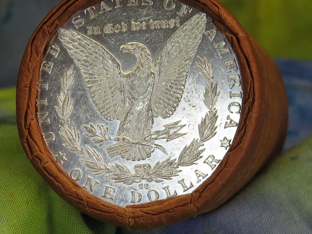 Roll Of 20 Silver Morgan Dollars Cc End / Cc End #L @Top726
