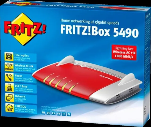 AVM FRITZ! Box 5490 (20002747) von Händler ⭐⭐⭐⭐⭐