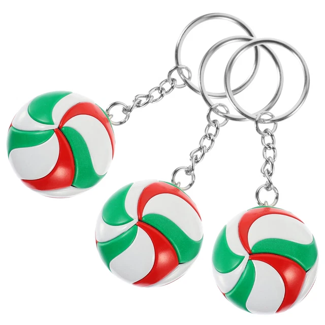 3 pz portachiavi pallavolo portachiavi decorativi pallavolo festa