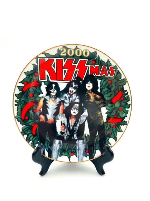 Kiss Band KissMas 2000 Plate Gartlan Collection 2000 #5116 New