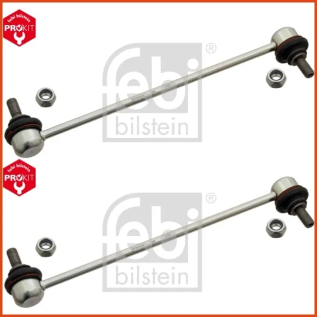 2 x FEBI KOPPELSTANGE PENDELSTÜTZE STABILISATOR SET VORNE PEUGEOT 3835231