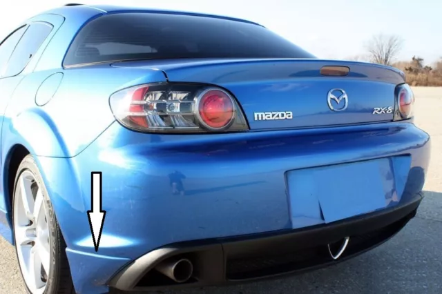 MAZDA RX8 RX 8 REAR SKIRT LIP SPOILER DIFFUSER SPEED