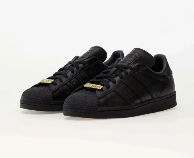 ADIDAS ORIGINALS SUPERSTAR Black/Carbon Gold GY0026 Mens Multi Size NEW