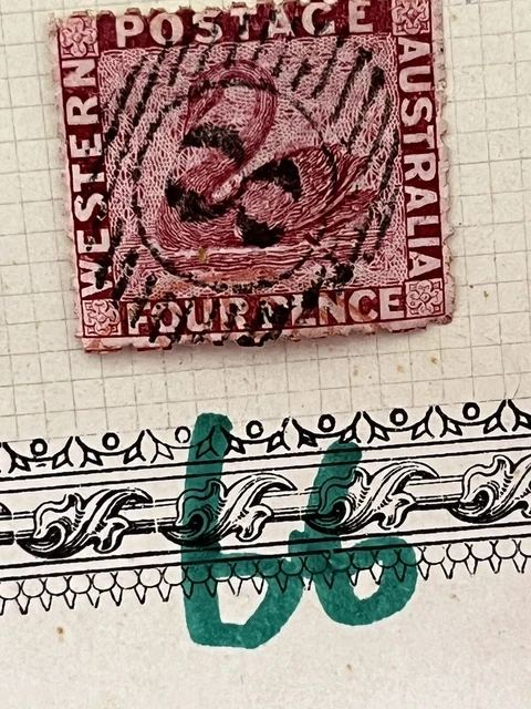 Western Australia Swan Stamp Lot 66 Western Australia Swan Stamp Lot 66