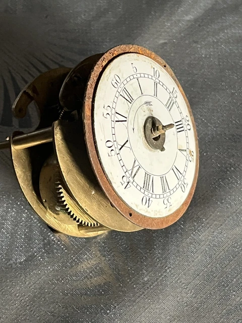 Mouvement De Pendule N III En Laiton - À Réviser, Occasion, Fabrication Française