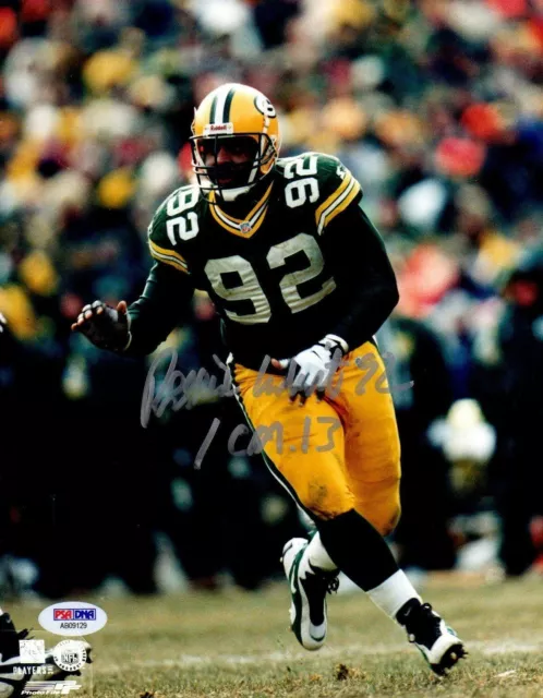REGGIE WHITE Green Bay Packers Signed Autographed 8x10 photo picture *REPRINT*