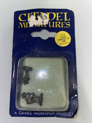 Citadel T Warhammer Fantasy Citadel MINIATURES Blister New C13 Lesser Goblins 60 Piec V1 
