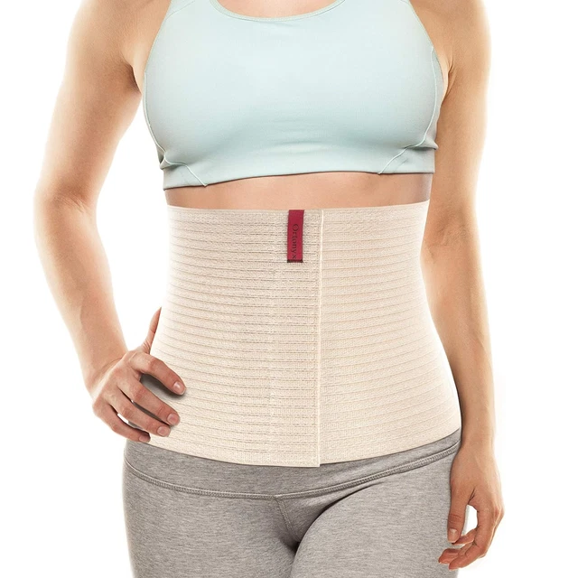 ORTONYX 10.25" Abdominal Binder for Men and Women/Postpartum Post-Operative Post