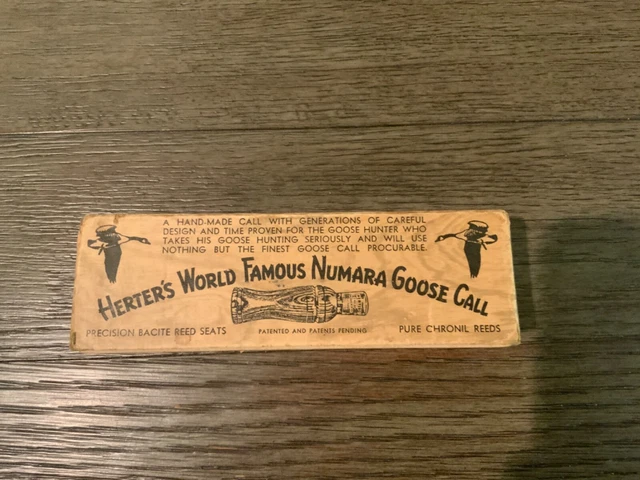 Herter's World Famous Numara Goose Call BOX ONLY