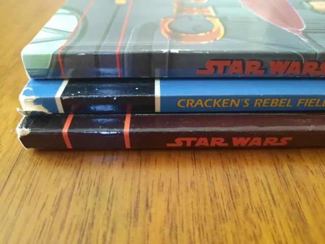 Star Wars RPG 3 Book Lot ~ Cracken's Dossier, Field Guide, Wanted ~ West End 2