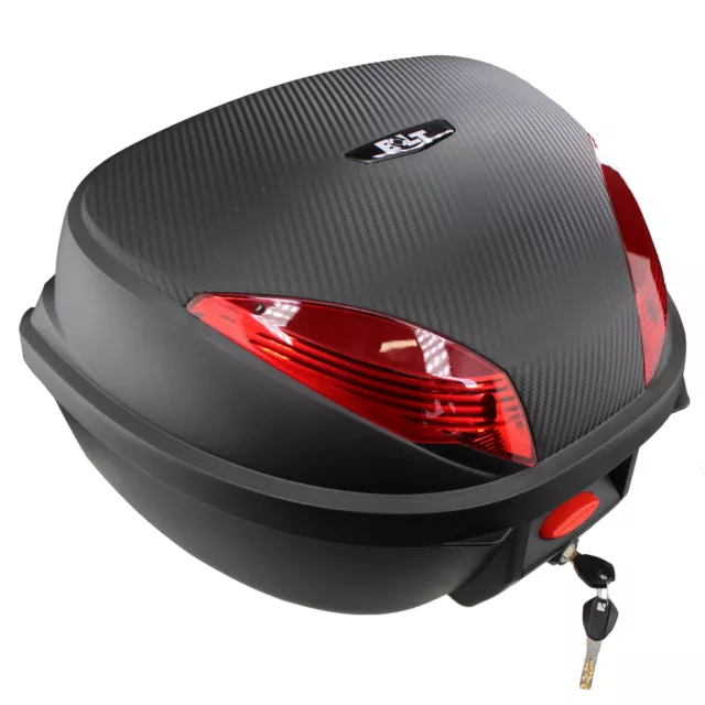 Motorcycle - Scooter Top Box for Helmet & Luggage Universal Case 35L Storage Box