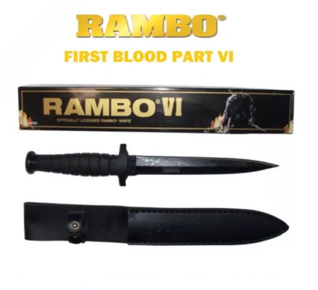 RAMBO 6 FIRST BLOOD PART VI SYLVESTER STALLONE Signature Knife $59.80 -  PicClick AU