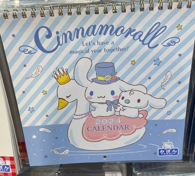 SANRIO CINNAMOROLL 2024 calendar EUR 16,20 PicClick FR