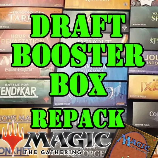 MTG Magic The Gathering Booster Box Repack for Draft 24 Packs #CHOOSE YOUR SET#