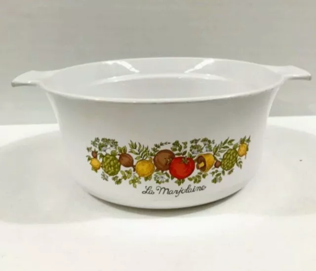 Vintage Corning Ware Round Casserole Dish 2L Excellent Condition Extremely Rare