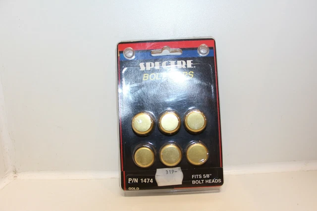 Cache vis doré pour tête de boulon 5/8’’