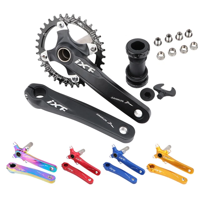 104bcd Bike Crankset 170mm Mountain Bike Crank 32T Round Chainring MTB BMX