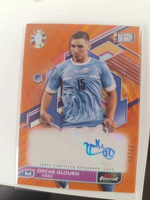 Carte Sportive Arda Güler Topps Finest – Débuts Turquie Euro 2024 PSA 10 Autographiée