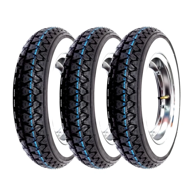 2 Cerchioni Cromati RMS 3.50-10 Per Piaggio Vespa PX 125/150/200 - Ricambio Originale Per Ruote - Foto 13