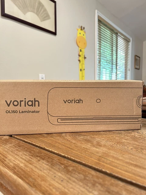 Voriah OL150 Laminator Machine Craft/Card Use - White NEW