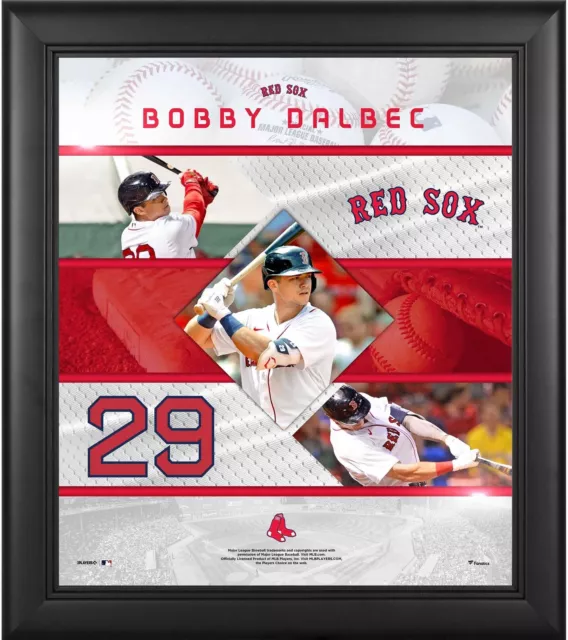 Bobby Dalbec Boston Red Sox Framed 15" x 17" Stitched Stars Collage