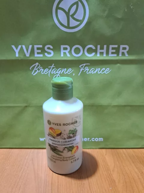 Yves Rocher LATTE CORPO  Fragranza MANGO E CORIANDOLO   200 ml