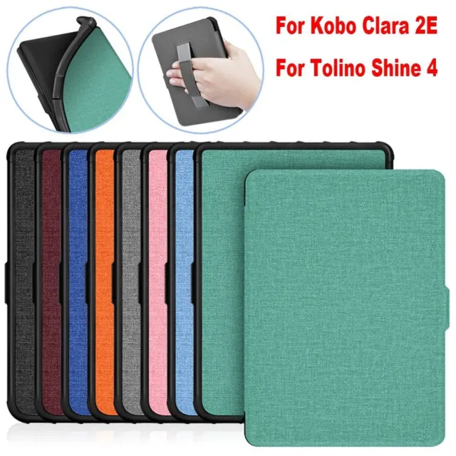 Tablet Case + 2pcs Screen Protector For Kobo Clara 2E 2022 For