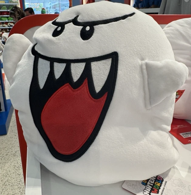 UNIVERSAL STUDIOS EPIC Universe Super Mario World Boo Throw Pillow ...