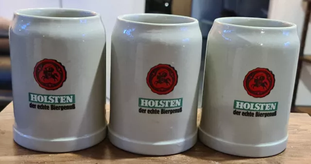 Holsten Pills Tankards X3