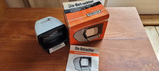 Reporter Dia-Betrachter Batteriebetrieb