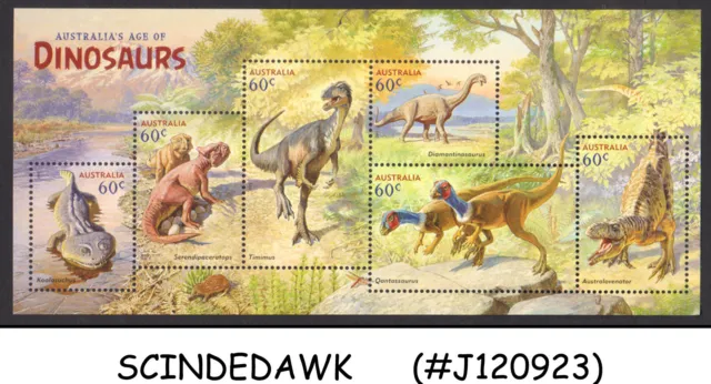 Australia - 2013 Australia's Age Of Dinosaurs - Min/Sht Mint Nh